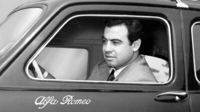 Onofre Marimón behind the wheel