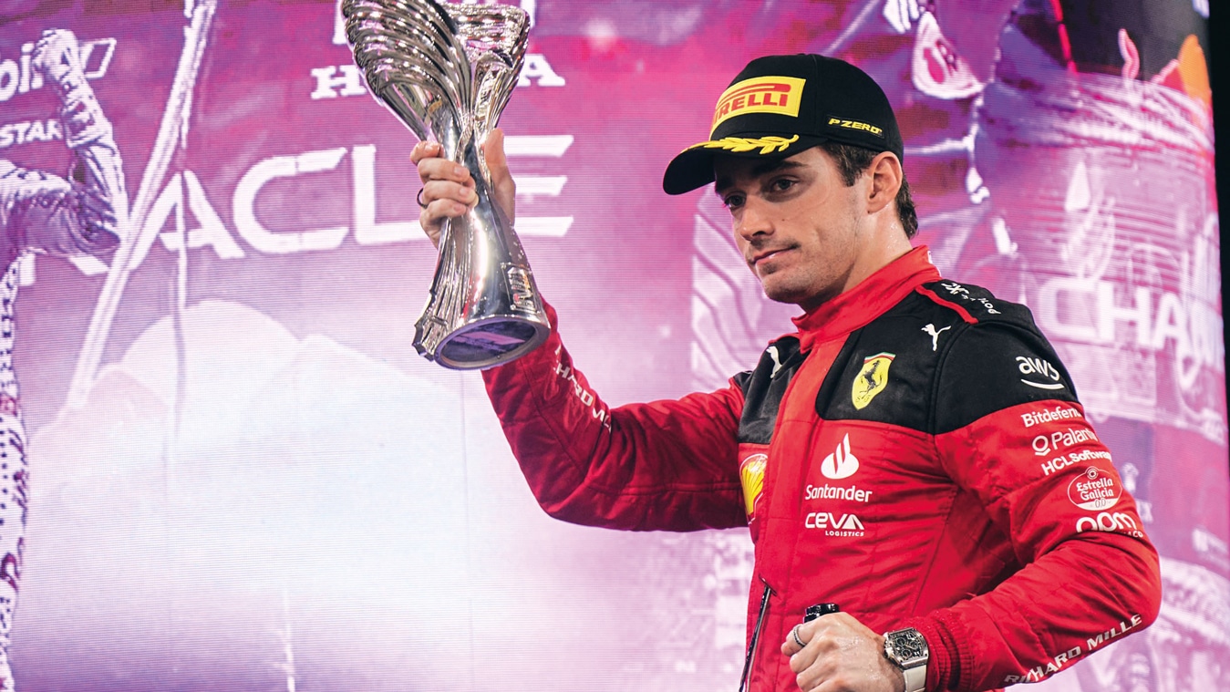 Charles Leclerc – second at the Yas Marina Circuit