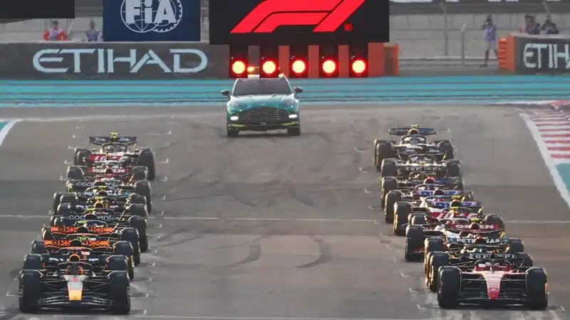 F1 Abu Dhabi GP 2023 grid