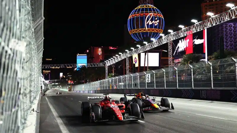 Las Vegas Grand Prix Charles Leclerc Max Verstappen 2023