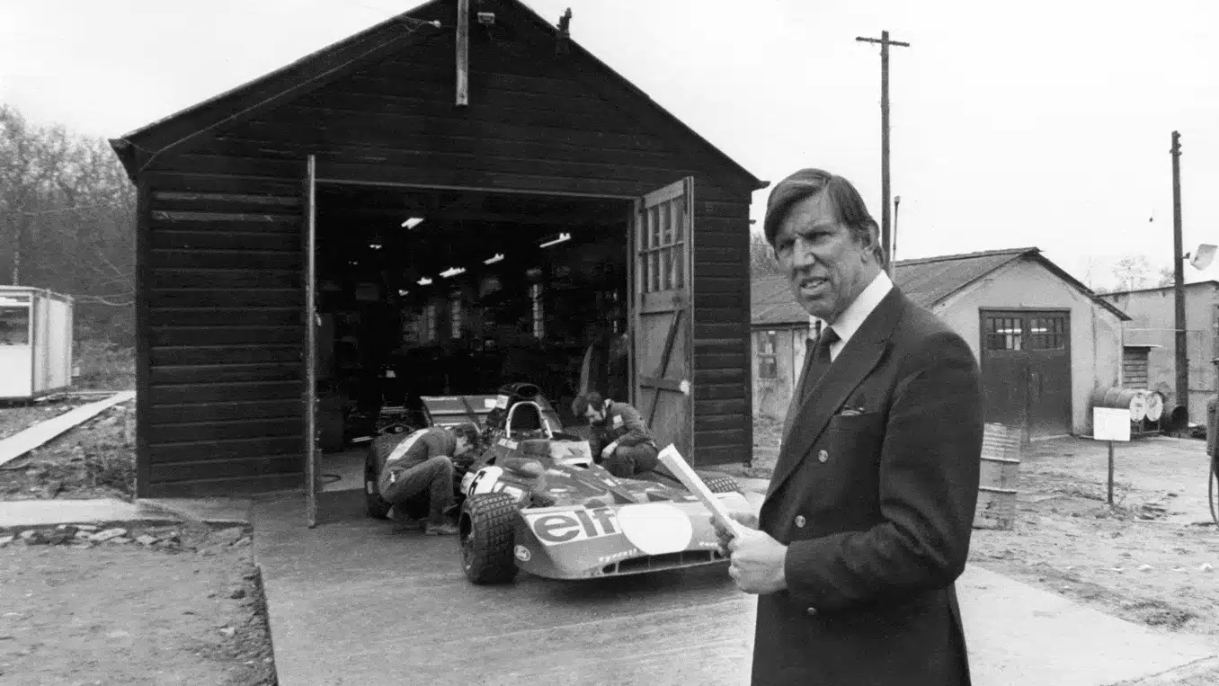 Ken Tyrrell ran his world-beating team from the most humble of bases. It is one of the sport’s most endearing tales