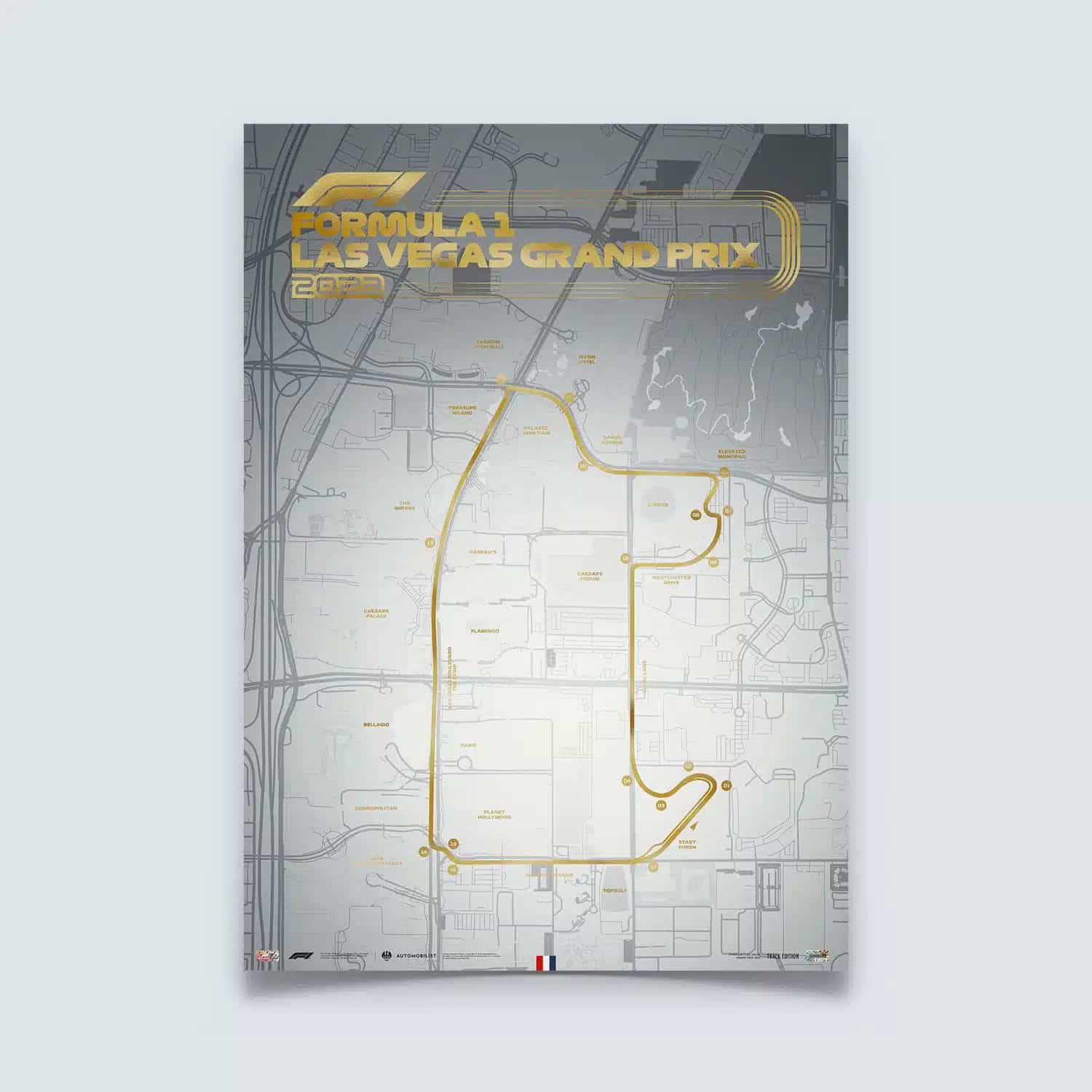 F1 Las Vegas GP Poster