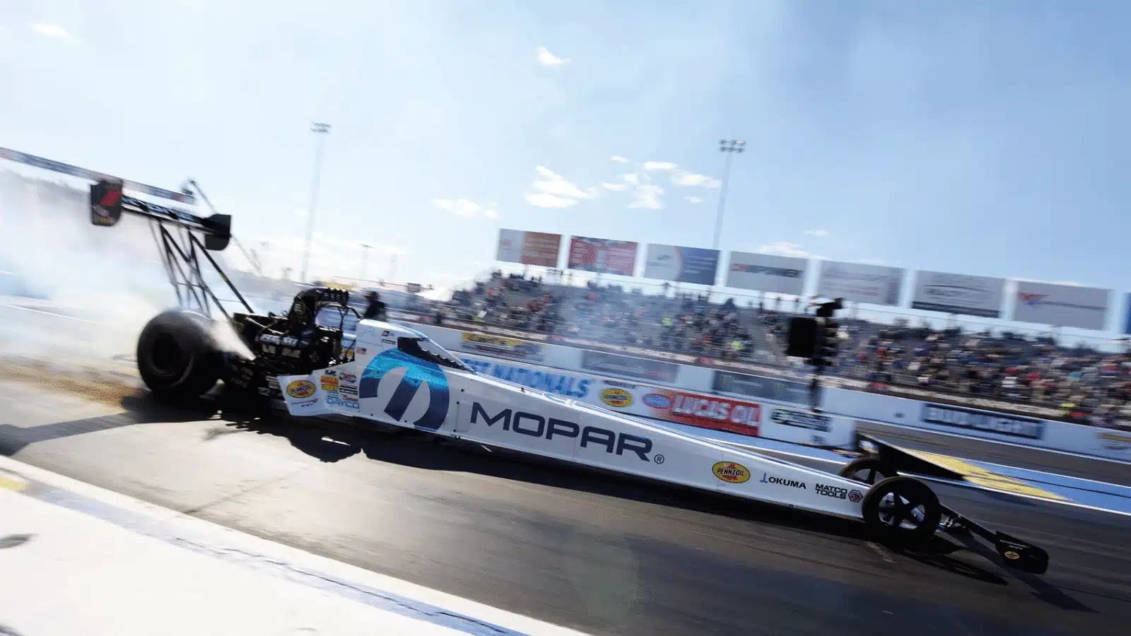 Drag racing is well-represented with women drivers, including Leah Pruett
