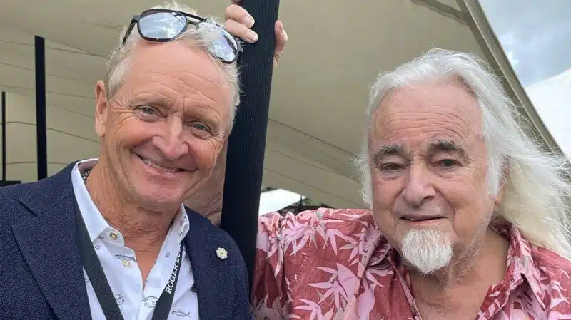 Kevin Schwantz and Garry Taylor