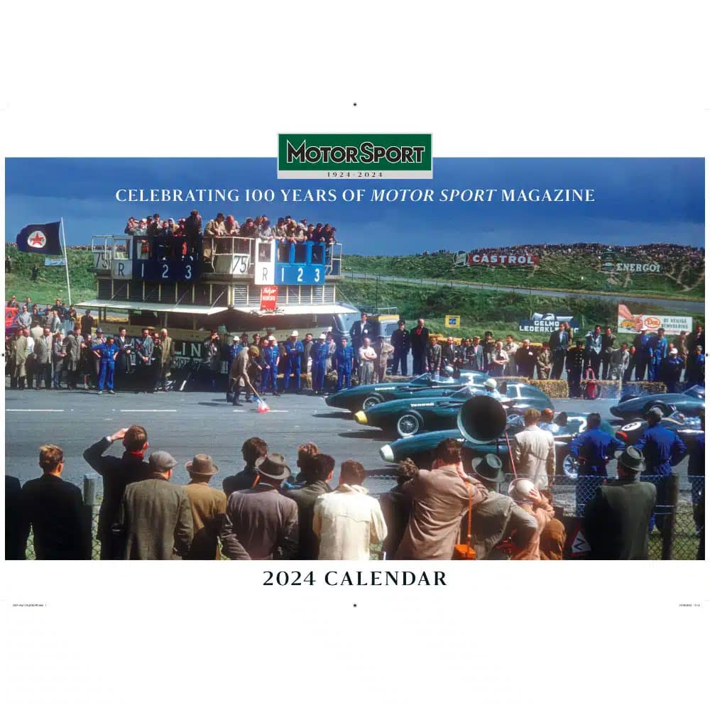 Motor Sport magazine calendar 2024