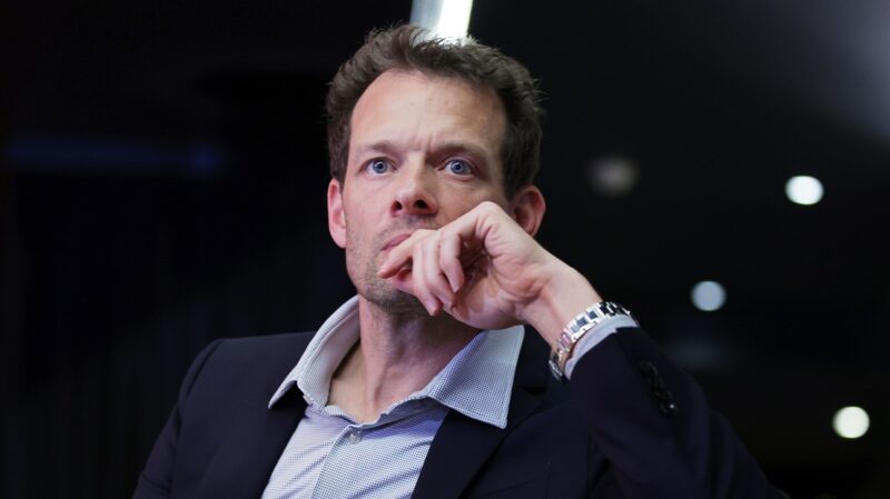 Alex Wurz at F2 and F3 prize giving ceremony in 2023