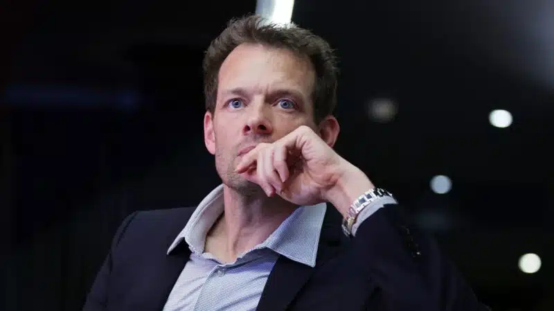 Alex Wurz at F2 and F3 prize giving ceremony in 2023
