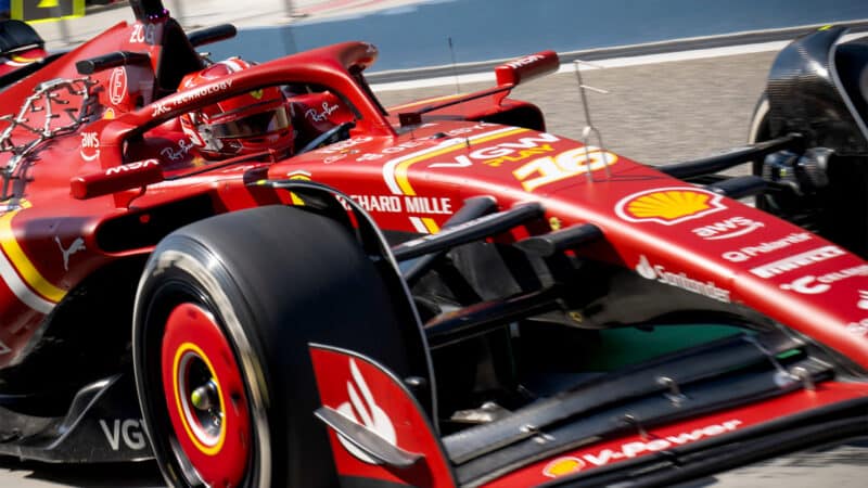 Ferrari 2024 pre-season testing