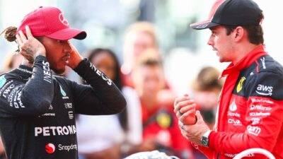 Hamilton leclerc Ferrari