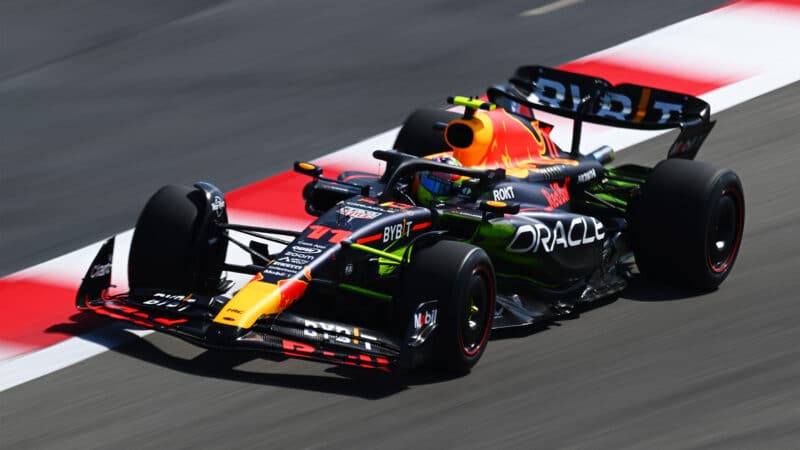 Red Bull Testing Sergio Perez