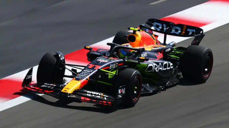 Red Bull Testing Sergio Perez