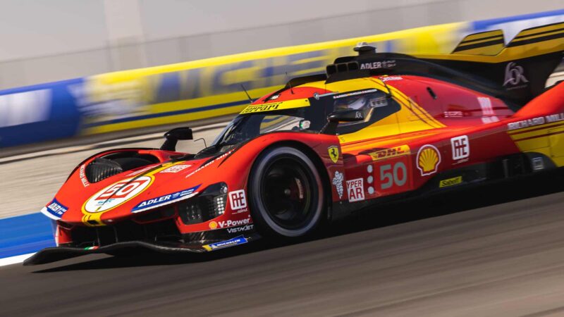 3 Ferrari AF Corse Qatar WEC 2024