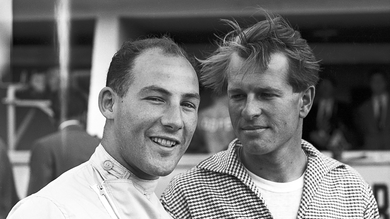 Sir Stirling Moss Works driver, 1954