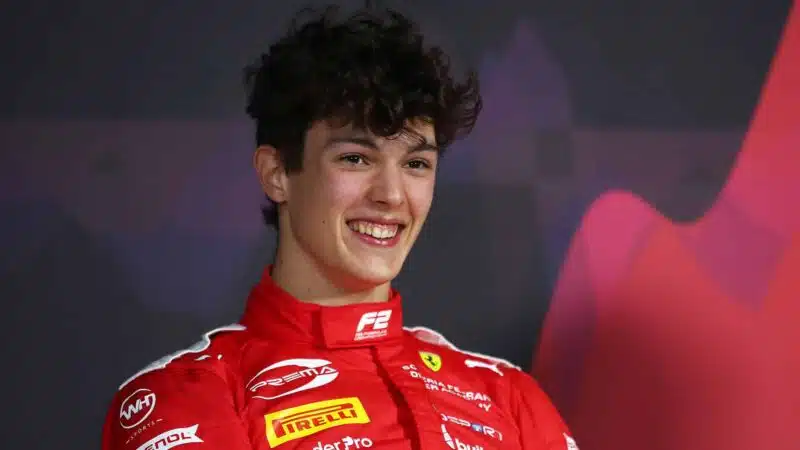 Ollie Bearman ferrari F1 reserve driver