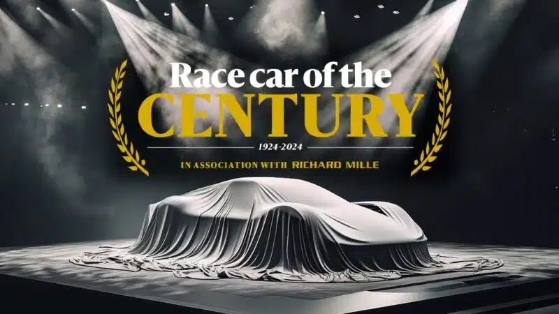 Race Car of the Century header