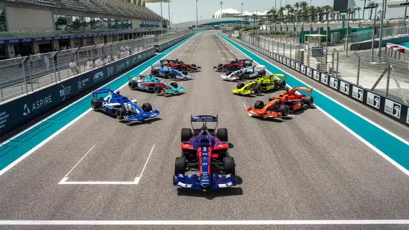 A2RL Abu Dhabi race
