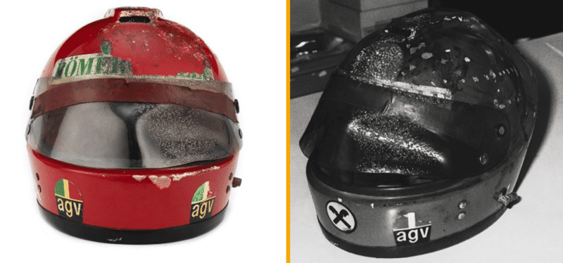 Niki Lauda German Grand Prix 1976 helmet