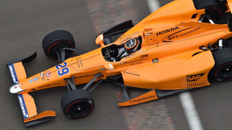 Fernando Alonso McLaren-Andretti 2017 Indianapolis 500
