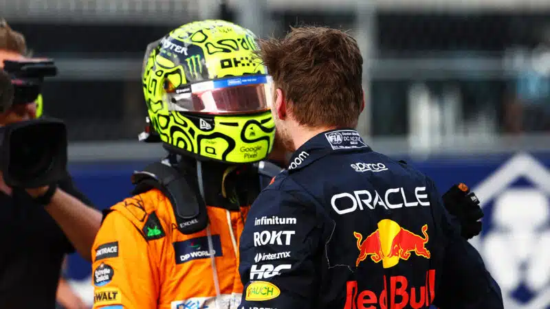 Max Verstappen Lando Norris 2024 Miami Grand Prix