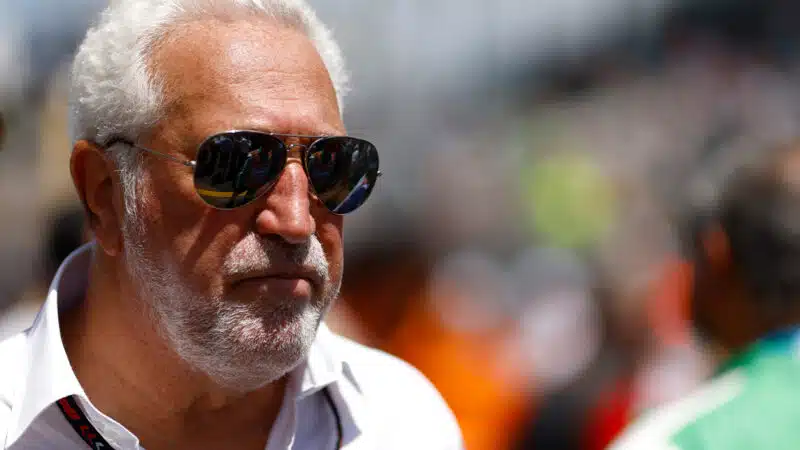 Lawrence Stroll portrait on F1 grid