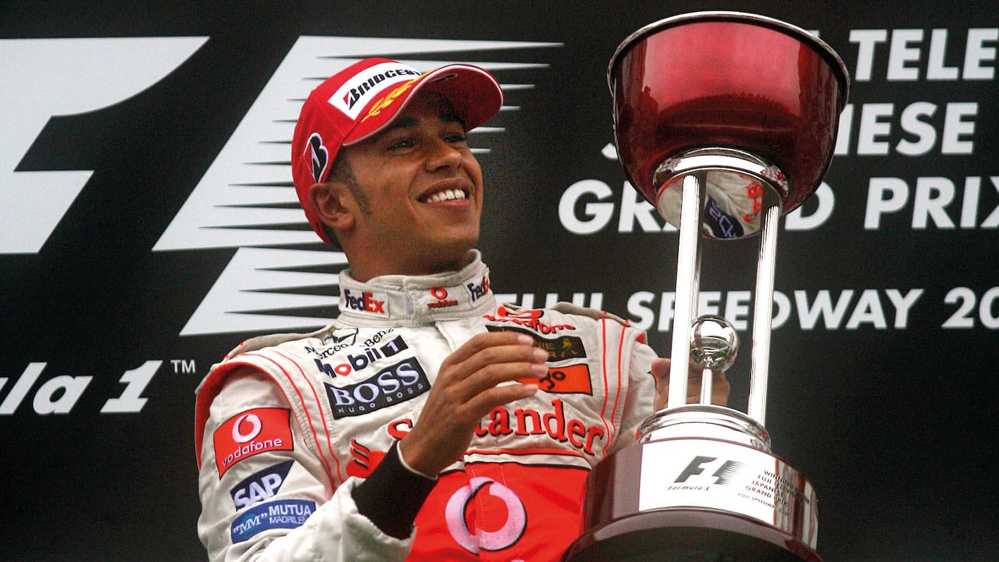 Lews Hamilton victory in 2007 season