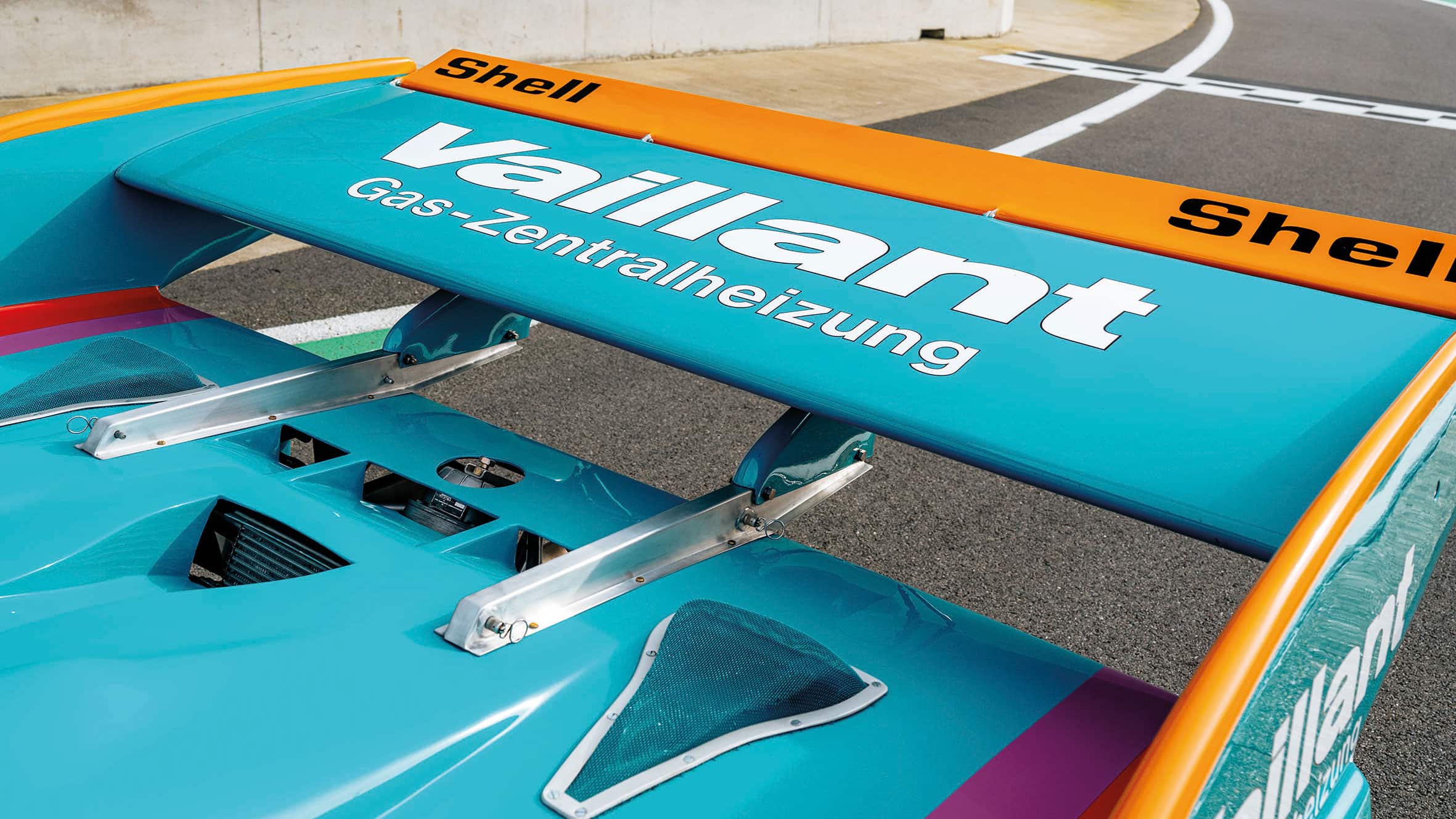 Porsche 917 rear wing Race car of the century