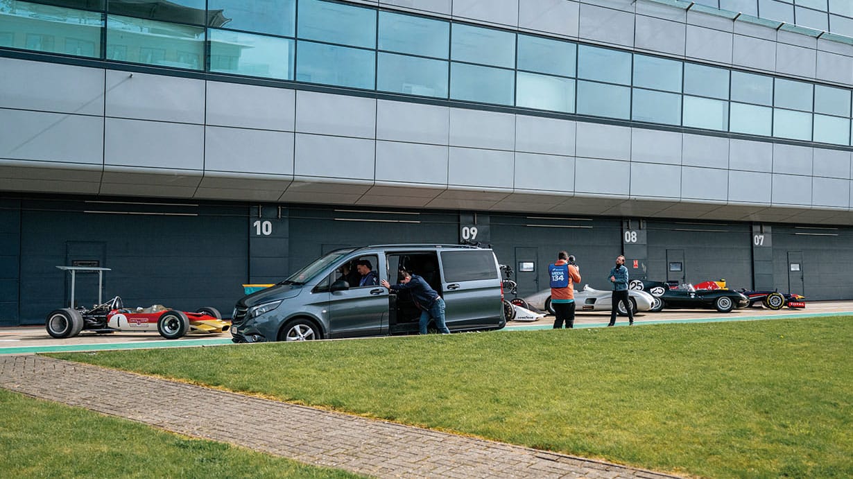 Race car of the century behind the scenes