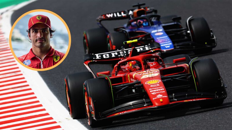 Carlos Sainz Williams Ferrari