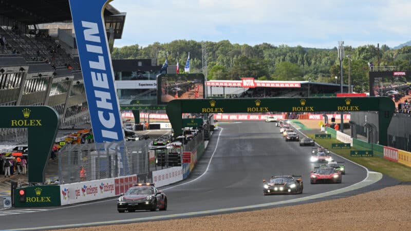 The Le Mans safety car procedure was changed for 2024