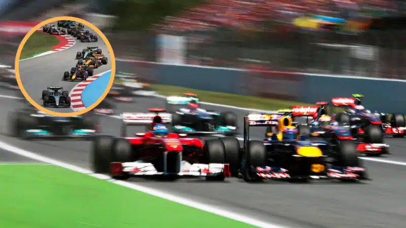 Fernando Alonso George Russell Spanish Grand Prix