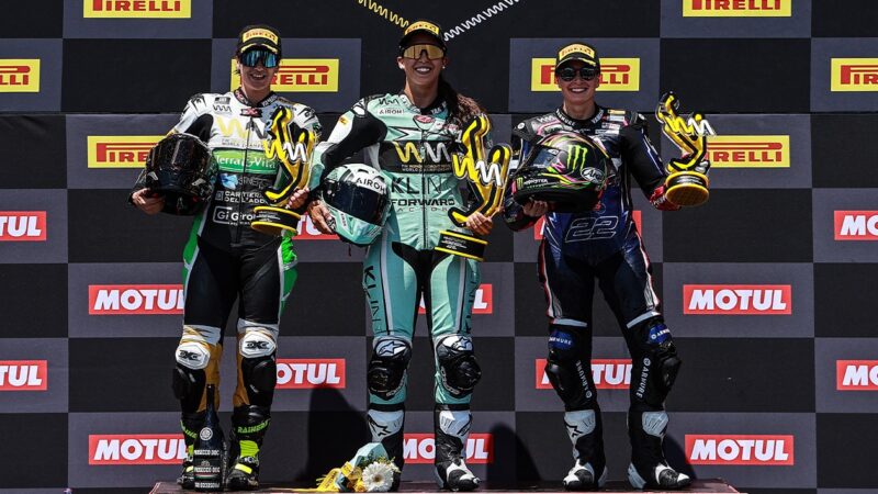 WSC podium at Misano