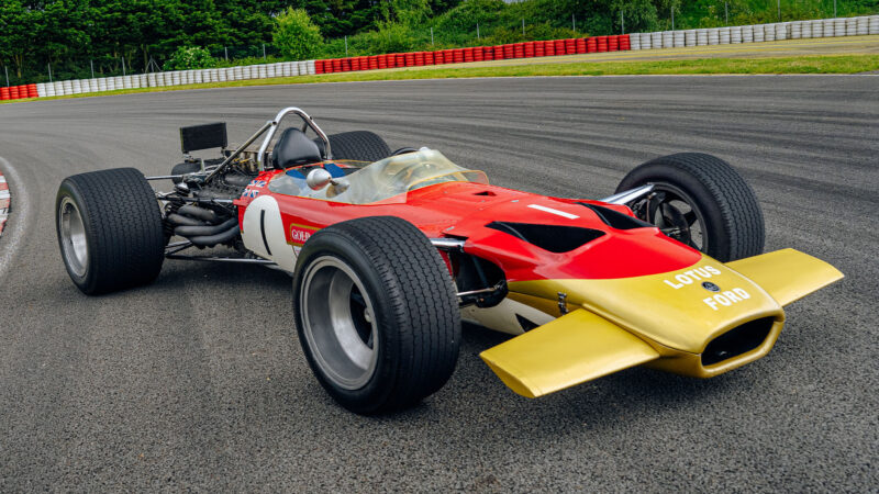 Lotus 49 track shot 7