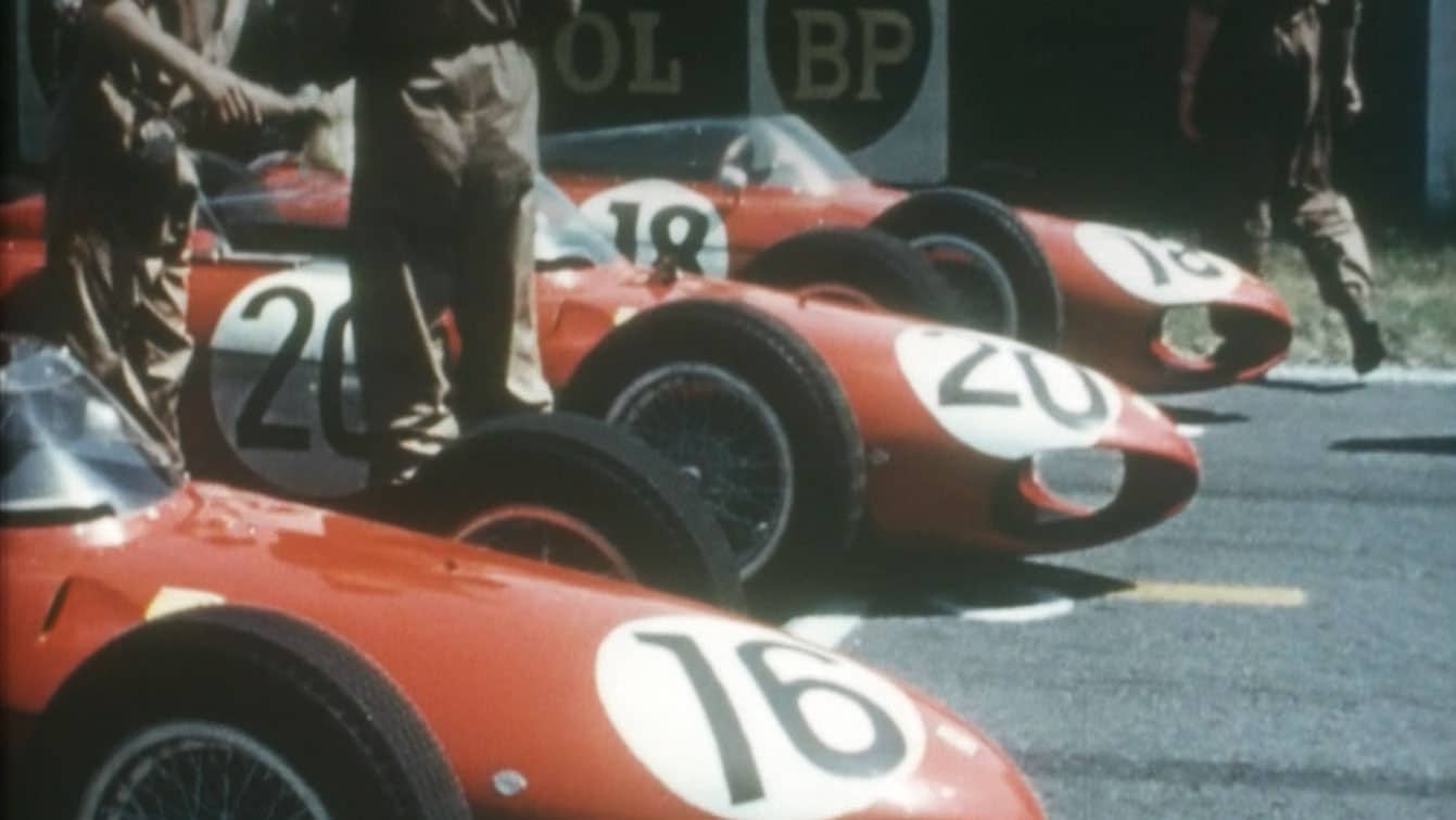 Need never-before-seen footage of Ferrari 156s?