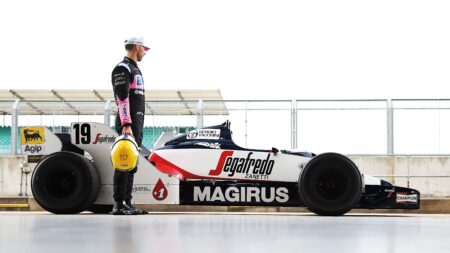 Pierre Gasly in Ayrton Senna’s first Toleman: Always meet your heroes