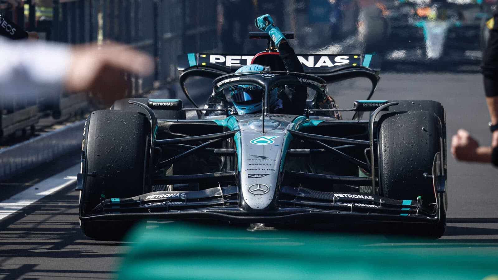 George Russell DQ victory