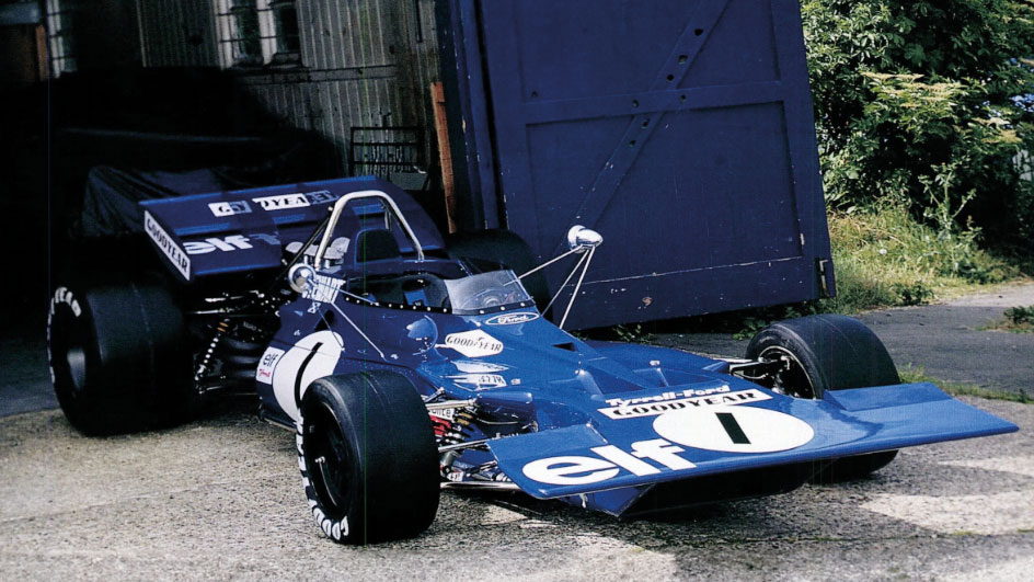 Ken Tyrell shed Retro