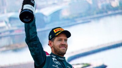 2 Sebastian Vettel Aston Martin 2021 Azerbaijan GP