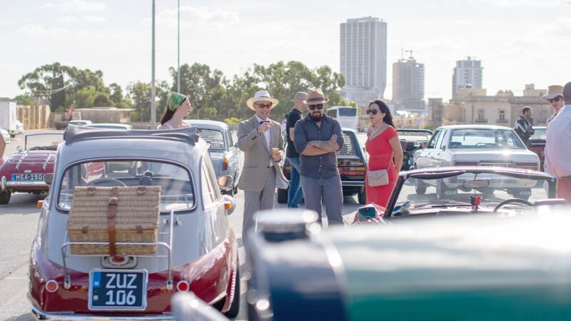 Distinguished gentlemans drive cars