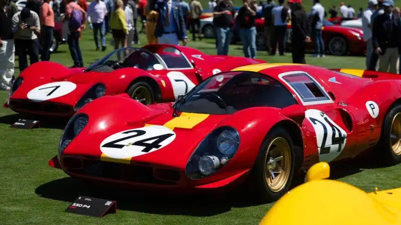 Ferrari P4s at 2024 Pebble Beach Concours