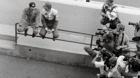 Michael Schumacher and Damon Hill’s unlikely chinwag at Suzuka