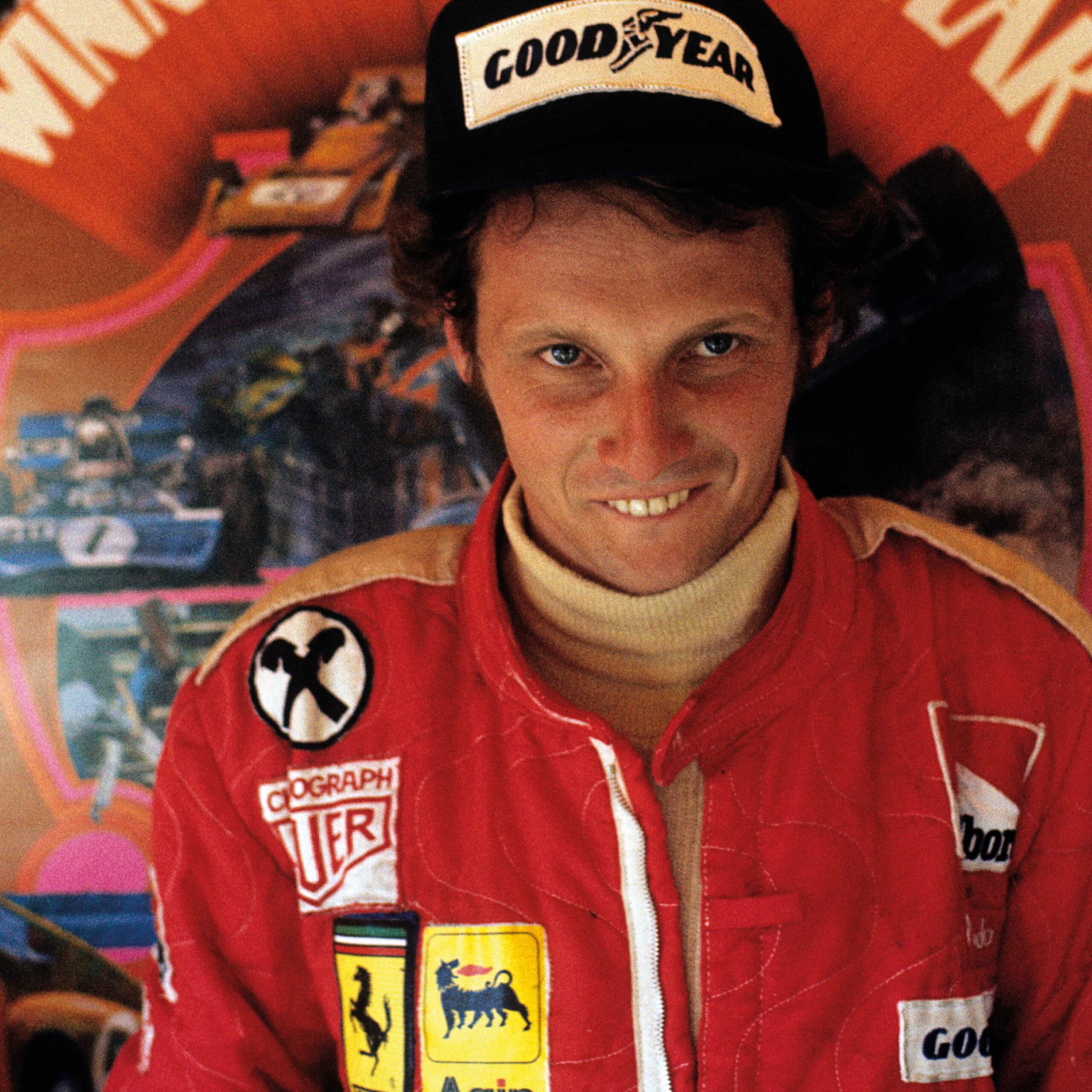 Niki Lauda head shot