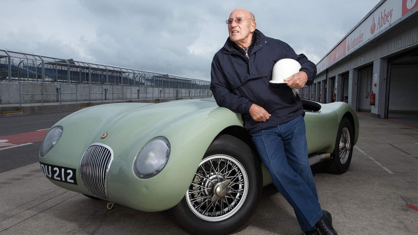 Stirling Moss Jaguar C-Type