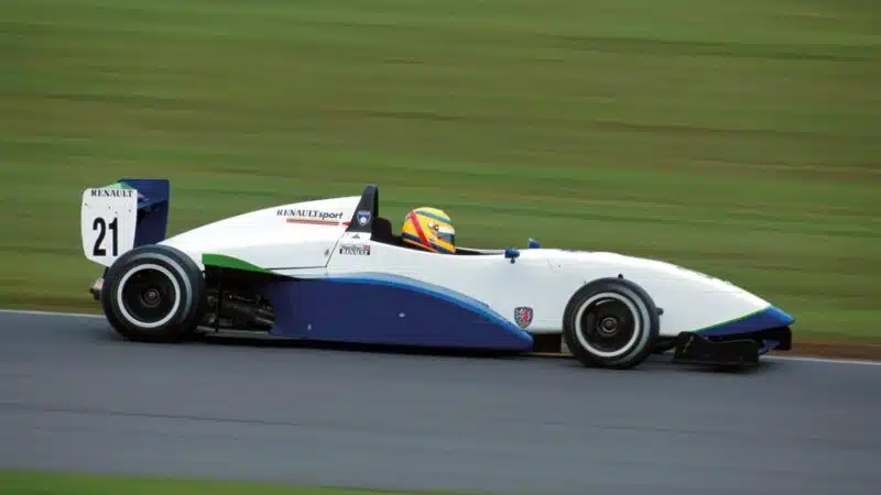 Lewis Hamilton’s commitment was apparent in his first single-seater drives in 2001.