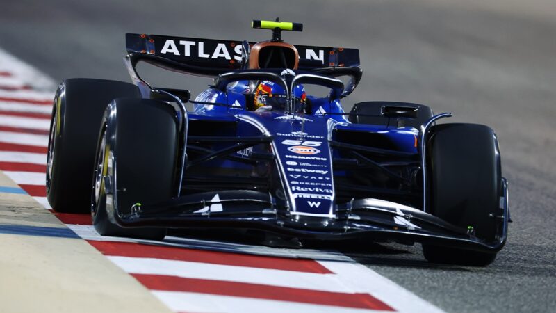 Williams of Carlos Sainz on track in 2025 f1 preseason testing