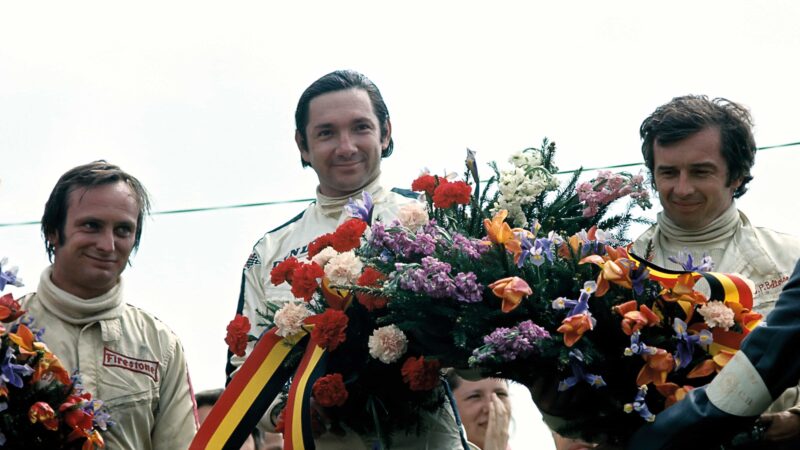 1970 Belgian GP, Spa-Francorchamps podium