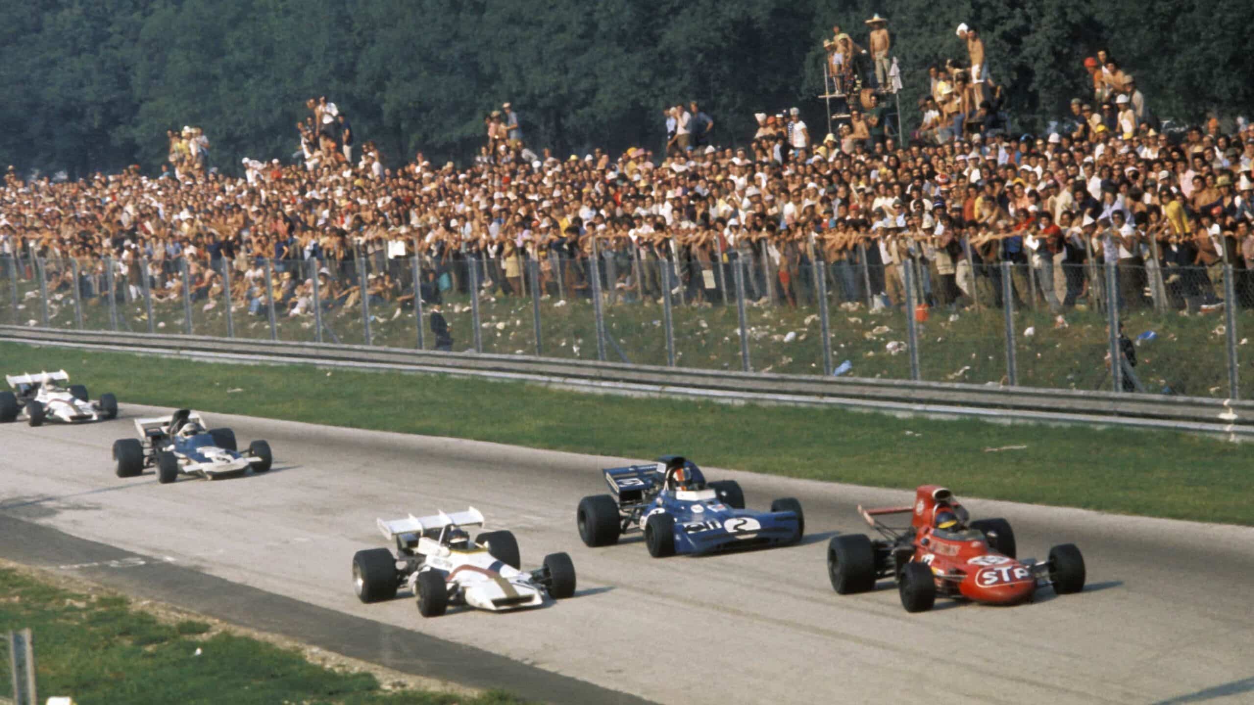 1971 Italian GP Monza Race start