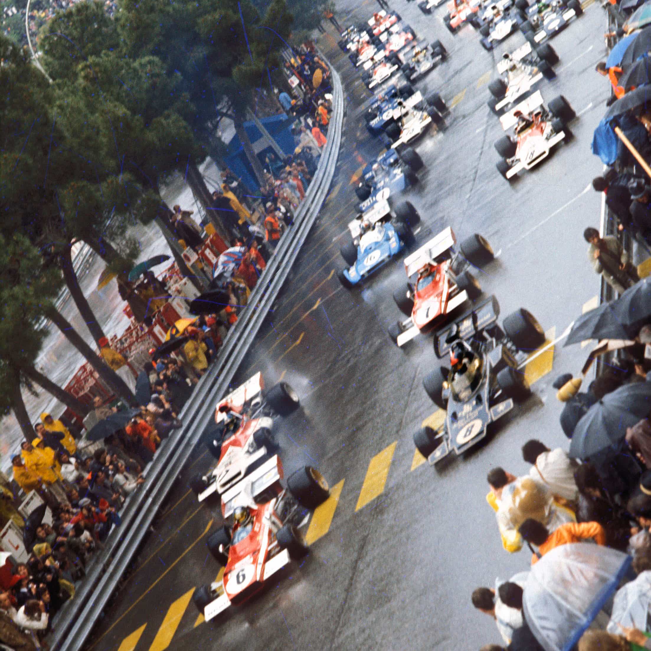 1972 Monaco GP, Monte Carlo race start