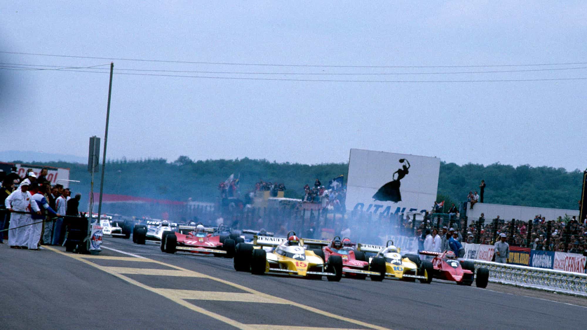 1979 French GP race start