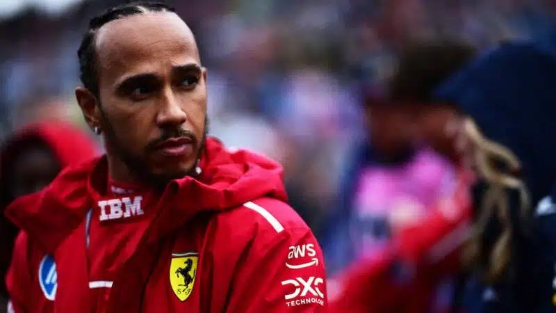 2 Lewis Hamilton Ferrari 2025 Australian GP Melbourne