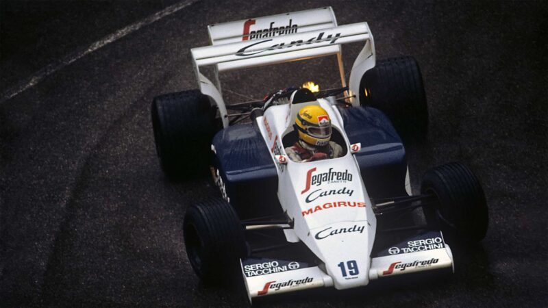 Ayrton Senna in Toleman-Hart